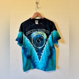 Deadstock Liquid Blue Pink Floyd Pulse Tshirt